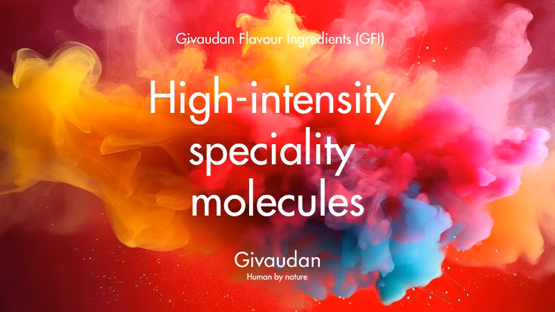Givaudan's new aroma molecules for flavor creation
