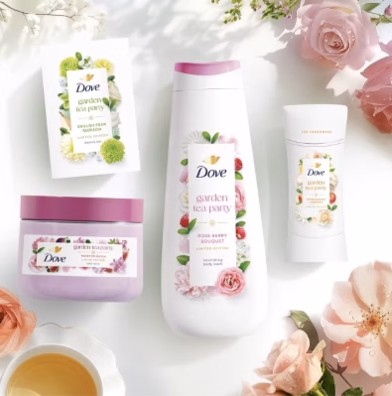 Dove Garden Tea Party Collection - обмежена колекція