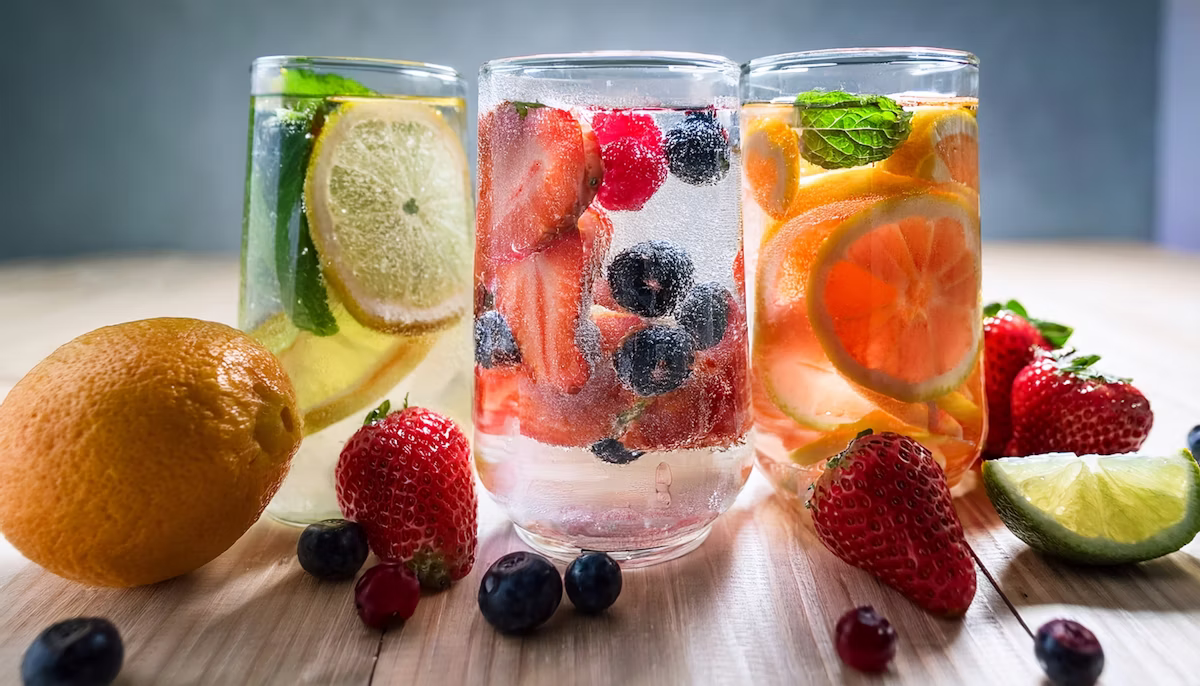 Ароматизована вода в пляшках