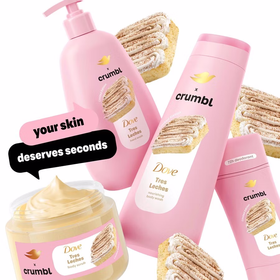 Dove x Crumbl Limited Edition Products